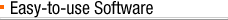 Easy-to-use Software