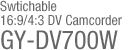 GY-DV700W